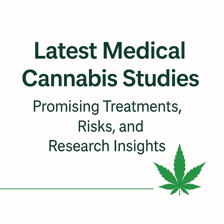 Latest Medical Cannabis Studies Promising Treatments, Risks, and Research Insights