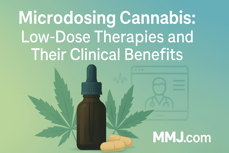 Microdosing Cannabis Low-Dose Therapies and Their Clinical Benefits